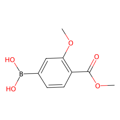 3-甲氧基-4-甲氧基羰基苯基硼酸,3-Methoxy-4-methoxycarbonylphenylboronic acid