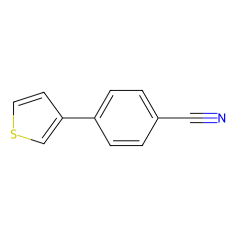 4-(3-噻吩基)芐腈,4-(3-Thienyl)benzonitrile