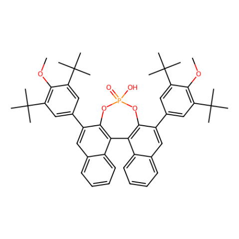 （11bR）-2,6-双[3,5-双（1,1-二甲基乙基）-4-甲氧基苯基]-4-羟基-4-氧化物-二萘并[2,1-d：1''，2''-f] [1,3,2]二氧磷杂七环,(11bR)-2,6-Bis[3,5-bis(1,1-dimethylethyl)-4-methoxyphenyl]-4-hydroxy-4-oxide-dinaphtho[2,1-d:1'',2''-f][1,3,2]dioxaphosphepin