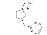 (1-芐基-3-氟吡咯烷-3-基)甲醇,(1-benzyl-3-fluoropyrrolidin-3-yl)methanol