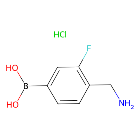 4-（氨基甲基）-3-氟苯基硼酸鹽酸鹽,4-(Aminomethyl)-3-fluorophenylboronic acid hydrochloride