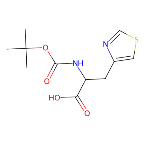 Boc-3-(4-噻唑基)-L-丙氨酸,Boc-β-(4-thiazolyl)-Ala-OH