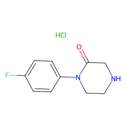 1-(4-氟苯基)哌啶-2-酮盐酸盐,1-(4-Fluorophenyl)piperazin-2-one hydrochloride