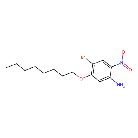 4-溴-2-硝基-5-辛基氧基苯胺,4-Bromo-2-nitro-5-octyloxyaniline