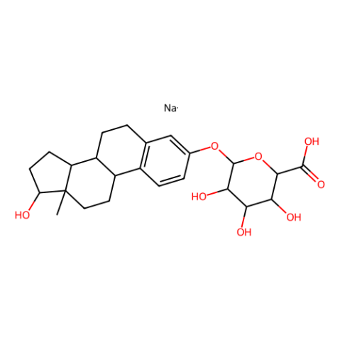 β-雌二醇 3-(β-D-葡萄糖醛酸苷) 钠盐,β-Estradiol 3-(β-D-glucuronide) sodium salt