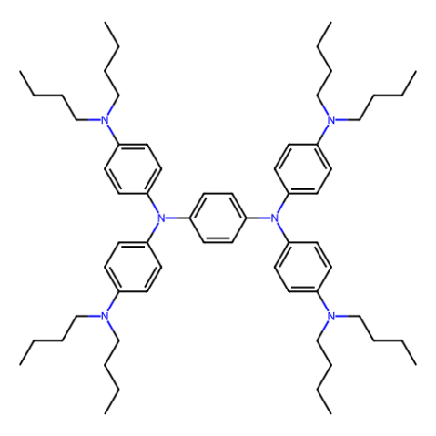 N,N,N',N'-四[4-(二丁基氨基)苯基]-1,4-苯二胺,N,N,N',N'-Tetrakis[4-(dibutylamino)phenyl]-1,4-phenylenediamine