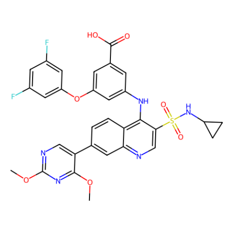 GSK 2837808A,LDHA抑制剂,GSK 2837808A