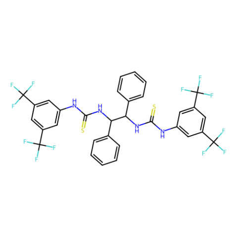 N,N'-[(1R,2R)-1,2-二苯基l-1,2-乙二基]双[N'-[3,5-双(三氟甲基)苯基]硫脲],N,N'-[(1R,2R)-1,2-Diphenyl-1,2-ethanediyl]bis[N'-[3,5-bis(trifluoromethyl)phenyl]thiourea]