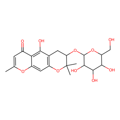 亥茅酚苷,Sec-O-Glucosylhamaudol