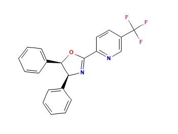 (4S,5R)-4,5-二苯基-2-(5-(三氟甲基)吡啶-2-基)-4,5-二氫惡唑,(4S,5R)-4,5-Diphenyl-2-(5-(trifluoromethyl)pyridin-2-yl)-4,5-dihydrooxazole