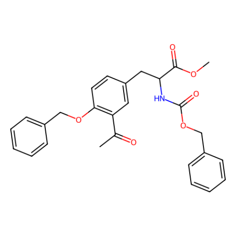 3-乙?；?N-芐氧基羰基-4-O-芐基-L-酪氨酸甲基酯,3-Acetyl-N-benzyloxycarbonyl-4-O-benzyl-L-tyrosine Methyl Ester