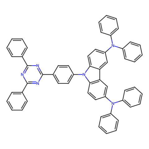 9-[4-(4,6-二苯基-1,3,5-三嗪-2-基)苯基]-N3,N3,N6,N6-四苯基-9氢-咔唑-3,6-二胺,9-[4-(4,6-Diphenyl-1,3,5-triazin-2-yl)phenyl]-N3,N3,N6,N6-tetraphenyl-9H-Carbazole-3,6- diamine