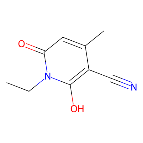 1-乙基-1,2-二氫-6-羥基-4-甲基-2-氧代-3-吡啶氰,1-Ethyl-1,2-dihydro-6-hydroxy-4-methyl-2-oxo-3-pyridinecarbonitrile