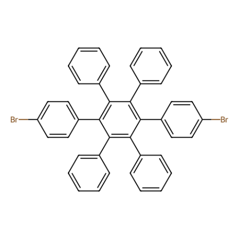 4-溴-4'-(4-溴苯基)-3',5',6'-三苯基-1,1':2',1''-三联苯,4-Bromo-4'-(4-bromophenyl)-3',5',6'-triphenyl-1,1':2',1''-terphenyl