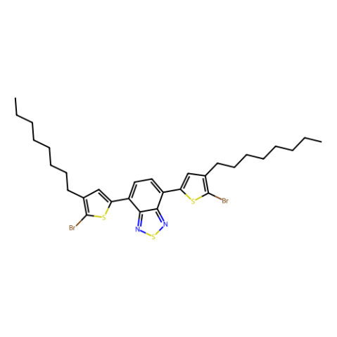 4,7-雙(5-溴-4-正辛基-2-噻吩基)-2,1,3-苯并噻二唑,4,7-Bis(5-bromo-4-n-octyl-2-thienyl)-2,1,3-benzothiadiazole