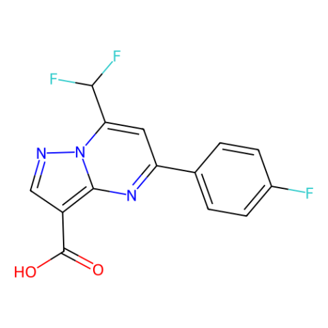 7-（二氟甲基）-5-（4-氟苯基）吡唑并-[1,5-a]嘧啶-3-羧酸,7-(Difluoromethyl)-5-(4-fluorophenyl)pyrazolo-[1,5-a]pyrimidine-3-carboxylic acid