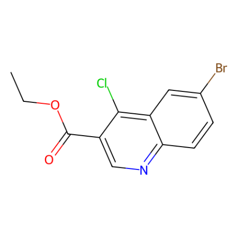 乙基 6-溴-4-氯喹啉-3-羧酸酯,ethyl 6-bromo-4-chloroquinoline-3-carboxylate