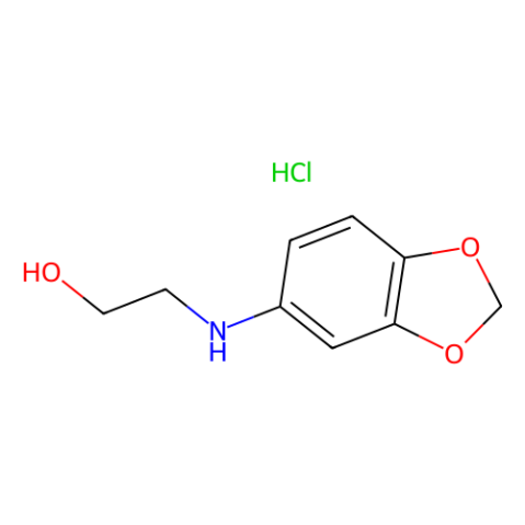 N-羟乙基-3,4-亚甲二氧基苯胺盐酸盐,2-(Benzo[d][1,3]dioxol-5-ylamino)ethanol hydrochloride