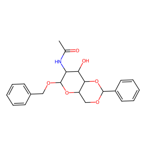 芐基-2-乙酰氨基-4,6-O-苯亞甲基-2-脫氧-α-D-吡喃葡萄糖苷,Benzyl-2-acetamido-4,6-O-benzylidene-2-deoxy-α-D-glucopyranoside