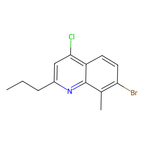 7-溴-4-氯-8-甲基-2-丙基喹啉,7-Bromo-4-chloro-8-methyl-2-propylquinoline