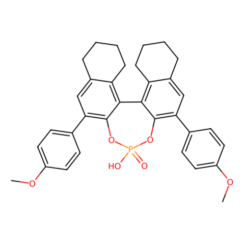 (R)-3,3-双(4-甲氧基苯基)-5,5,6,6,7,7,8,8-八氢-1,1-联萘酚磷酸酯,(R)-4-oxide-2,6-bis[4-(4-methoxyphenyl)--8,9,10,11,12,13,14,15-octahydro-4-hydroxydinaphtho[2,1-d:1,2-f][1,3,2]dioxaphosphepin