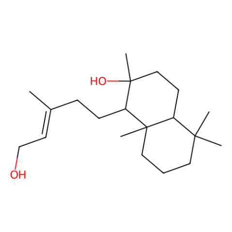 （E）-赖百当-13-烯-8,15-二醇,(E)-Labd-13-ene-8,15-diol
