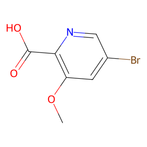 5-溴-3-甲氧基吡啶甲酸,5-Bromo-3-methoxypicolinic acid
