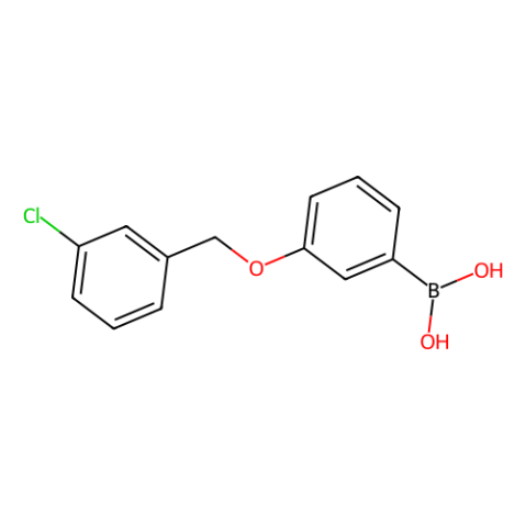 3-(3′-氯芐氧基)苯基硼酸(含不定量的酸酐),3-(3'-Chlorobenzyloxy)phenylboronic acid(contains varying amounts of Anhydride)