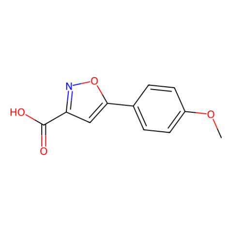 5-(4-甲氧苯基)异噁唑-3-羧酸,5-(4-Methoxyphenyl)isoxazole-3-carboxylic acid