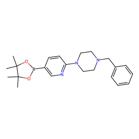 6-（4-苄基-1-哌嗪基）吡啶-3-硼酸频哪醇酯,6-(4-Benzyl-1-piperazinyl)pyridine-3-boronic acid pinacol ester