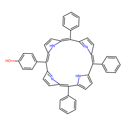 5-（羥苯基）- 10,15,20-苯基卟啉,5-(hydroxyphenyl)-10,15,20-phenylporphyrin