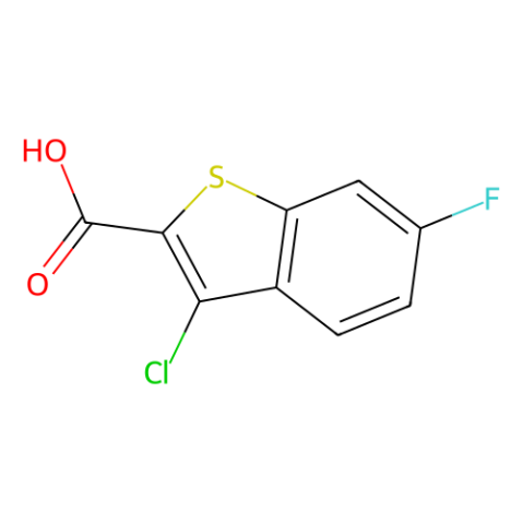3-氯-6-氟苯并[b]噻吩-2-羧酸,3-Chloro-6-fluorobenzo[b]thiophene-2-carboxylic acid
