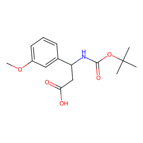 (S)-3-(Boc-氨基)-3-(3-甲氧苯基)丙酸,(S)-Boc-3-methoxy-β-Phe-OH