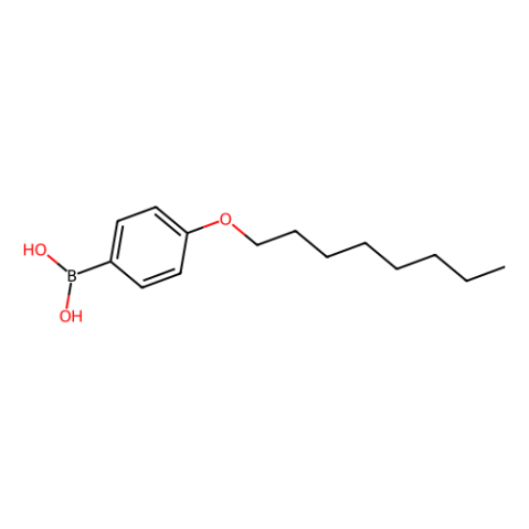 4-n-辛氧基苯硼酸 (含不同量的酸酐),4-n-Octyloxyphenylboronic Acid (contains varying amounts of Anhydride)