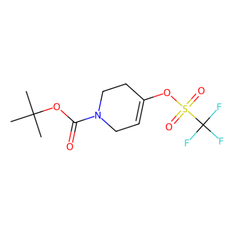 3,6-二氢-4-[[(三氟甲基)磺酰]氧基]-1(2H)-吡啶甲酸叔丁酯,tert-Butyl 4-(((trifluoromethyl)sulfonyl)oxy)-5,6-dihydropyridine-1(2H)-carboxylate