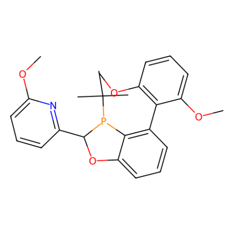 2-((2S,3S)-3-(叔丁基)-4-(2,6-二甲氧基苯基)-2,3-二氫苯并[d][1,3]氧雜磷雜環(huán)戊烯-2-基)-6-甲氧基吡啶,2-((2S,3S)-3-(tert-Butyl)-4-(2,6-dimethoxyphenyl)-2,3-dihydrobenzo[d][1,3]oxaphosphol-2-yl)-6-methoxypyridine