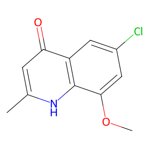 6-氯-8-甲氧基-2-甲基喹啉-4-醇,6-Chloro-8-methoxy-2-methylquinolin-4-ol