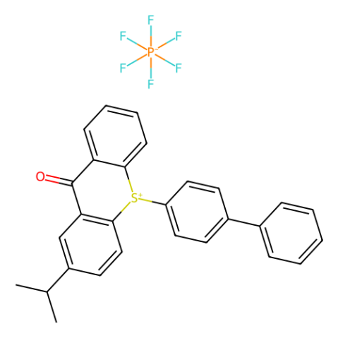 10-(4-联苯基)-2-异丙基噻吨酮-10-硫鎓六氟磷酸盐,10-[1,1'-Biphenyl]-4-yl-2-(1-methylethyl)-9-oxo-9H-thioxanthenium hexafluorophosphate