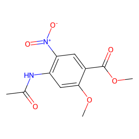 4-乙酰胺基-2-甲氧基-5-硝基苯甲酸甲酯,Methyl 4-(acetylamino)-2-methoxy-5-nitrobenzoate