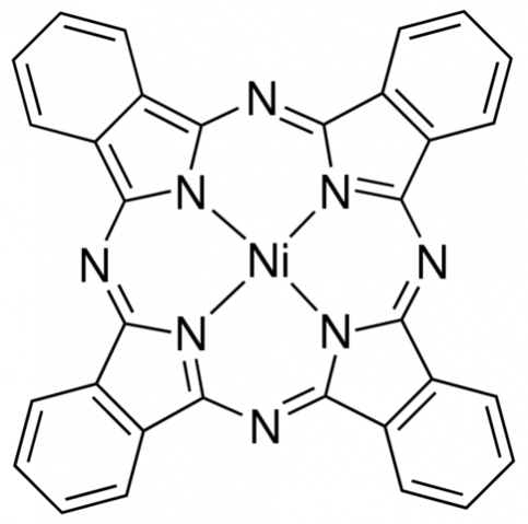 酞菁镍(II),Nickel(II) phthalocyanine