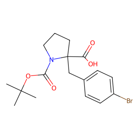 Boc-α-(4-溴苄基)-DL-Pro-OH,Boc-α-(4-bromobenzyl)-DL-Pro-OH