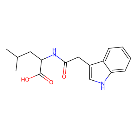 N-（3-吲哚基乙?；?L-亮氨酸,N-(3-Indolylacetyl)-L-leucine