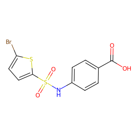 4-（5-溴-噻吩-2-磺酰氨基）-苯甲酸,4-(5-Bromo-thiophene-2-sulfonylamino)-benzoic acid