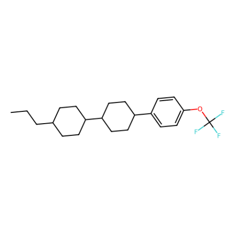 反,反-4'-丙基-4-(4-三氟甲氧基苯基)双环己烷,trans,trans-4'-Propyl-4-(4-trifluoromethoxyphenyl)bicyclohexyl