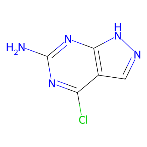 4-氯-1H-吡唑并[3,4-d]嘧啶-6-基胺,4-Chloro-1H-pyrazolo[3,4-d]pyrimidin-6-ylamine