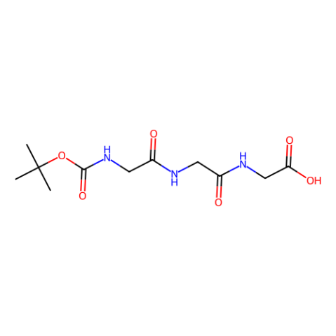 Boc-甘氨酸-甘氨酸-甘氨酸,2,2-Dimethyl-4,7,10-trioxo-3-oxa-5,8,11-triazatridecan-13-oic acid