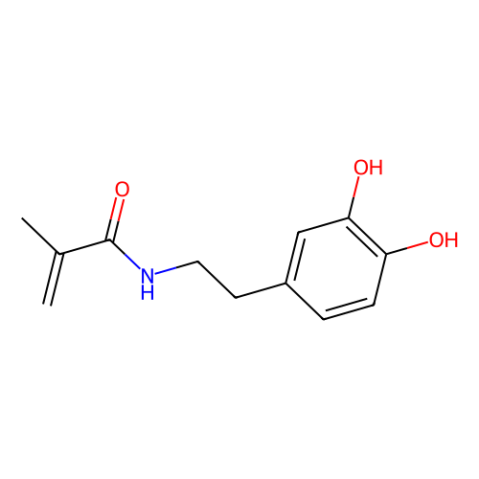 N-[2-(3,4-二羟基苯基)乙基]-2-甲基丙烯酰胺,N-[2-(3,4-Dihydroxyphenyl)ethyl]-2-methylacrylamide