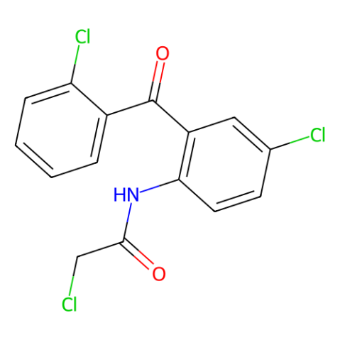 2-氯-N-(4-氯-2-(2-氯苯甲酰基)苯基)乙酰胺,2-Chloro-N-(4-chloro-2-(2-chlorobenzoyl)phenyl)acetamide