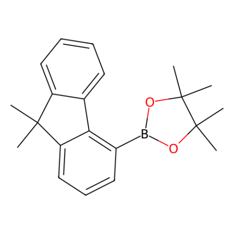 2-(9,9-二甲基-9H-芴-4-基)-4,4,5,5-四甲基-1,3,2-二氧杂环戊硼烷,2-(9,9-Dimethyl-9H-fluoren-4-yl)-4,4,5,5-tetramethyl-1,3,2-dioxaborolane