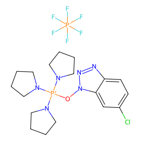 6-氯-1H-苯并三唑-1-基氧三吡咯烷基六氟磷酸鹽,(6-Chlorobenzotriazol-1-yloxy)tripyrrolidinophosphonium hexafluorophosphate